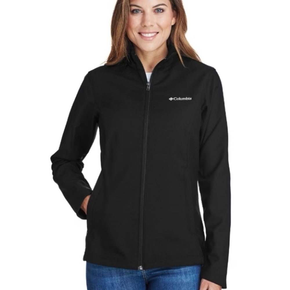 Columbia Women's Kruser Ridge Softshell Full Zip Jacket WL0123 Black Large